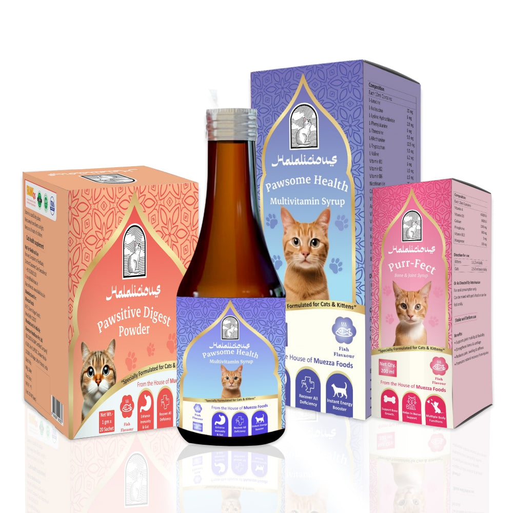 Purr-fect Bone & Joints Syrup for Cats & Kittens.